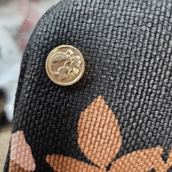 SPARTINA 449 Floral Linen and Leather shoulder bag - Picture 9 of 16